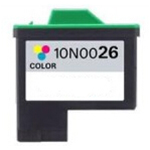 10N0026 Cartuccia rigenerata per LEXMARK 26 colori 640pag.