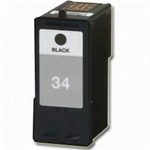 18C0033 Cartuccia rigenerata per LEXMARK 34 nero 550pag.