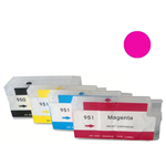 Cartuccia ricaricabile vuota per HP 951 CN051AE magenta con chip autoreset V2