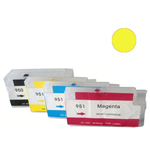 Cartuccia ricaricabile vuota per HP 951 CN052AE giallo  con chip autoreset V2