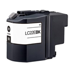 Cartuccia per Brother LC-22EBK MFC-J5920DW nero 2400pag.