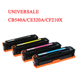 Toner universale per HP CB540A CE320A CF210X CANON 716 731 nero 2200PAG.