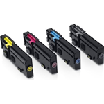 Toner per Dell 2k1vc/yr3w3 593-BBBR giallo 4000 pag.